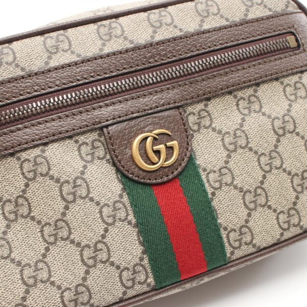 2101218242782 5 Gucci Ophidia GG Supreme Waist Bag Body Brown Multicolor