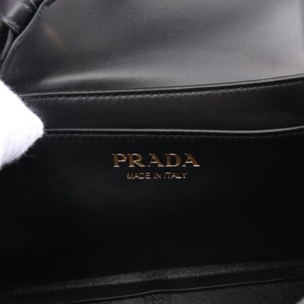 2101218242867 4 Prada City Calf Shoulder Bag Leather Black