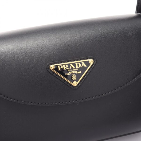 2101218242867 5 Prada City Calf Shoulder Bag Leather Black