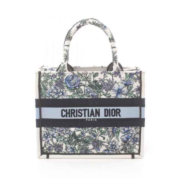 2101218257748 1 Dior Book Tote Small Tote Bag White Multicolor