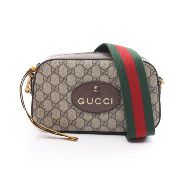 2101218259155 1 Gucci 100 GG Kaleidoscope Shoulder Bag Brown Multicolor