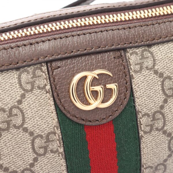 2101218259407 5 Gucci Ophidia GG Supreme Mini Shoulder Bag Leather Beige Brown Multicolor