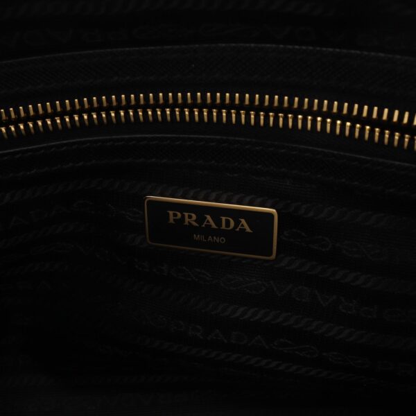 2101218273427 4 Prada Tessuto Saffiano Handbag Nylon Saffiano Leather