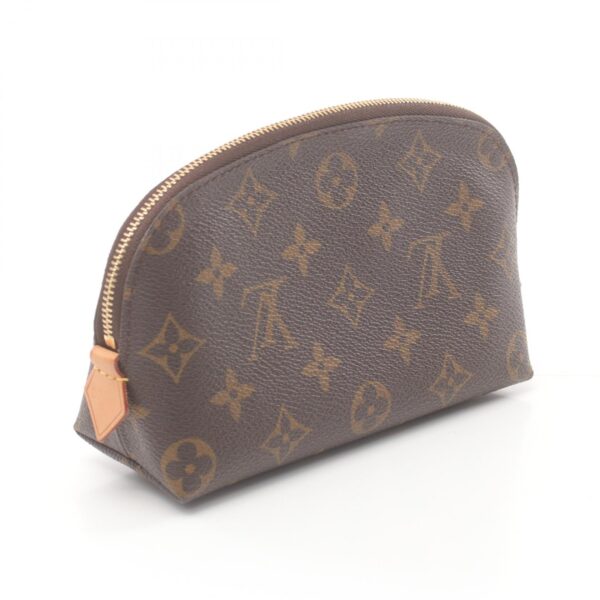 2101218274653 2 Louis Vuitton Pochette Cosmetic Leather Pouch Monogram Brown