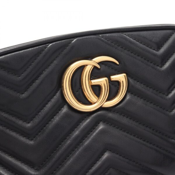 2101218275513 5 Gucci GG Marmont Shoulder Bag Leather Black