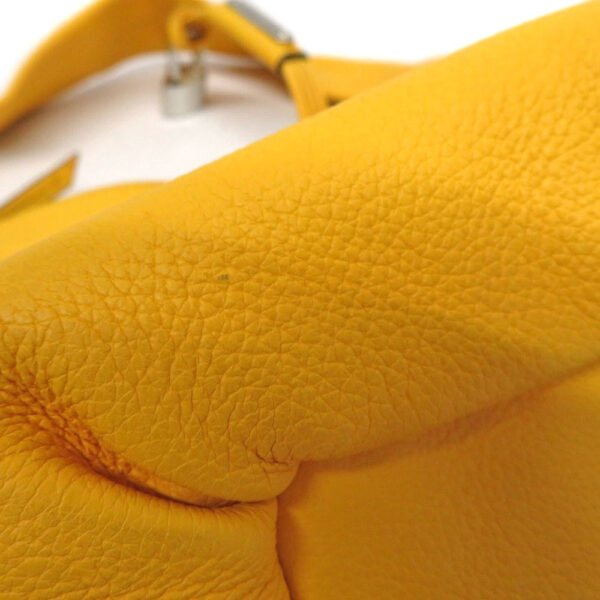 210267201 Celine Leather Handbag Yellow