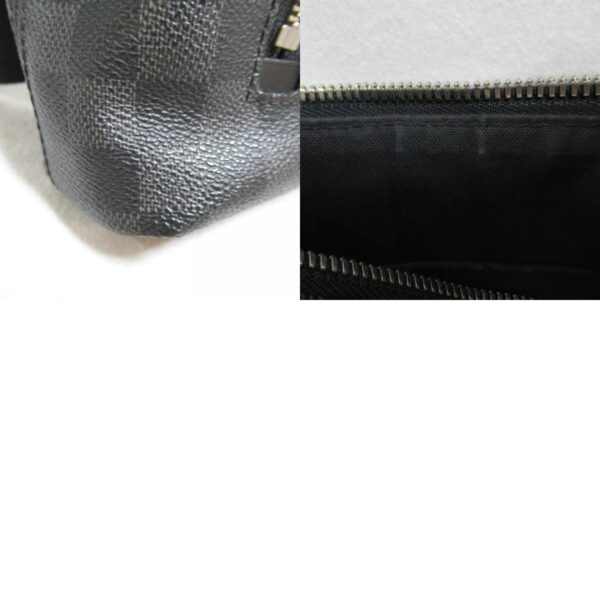 2104102236485 7c Louis Vuitton Mick PM Shoulder Bag Damier Graphite Gray