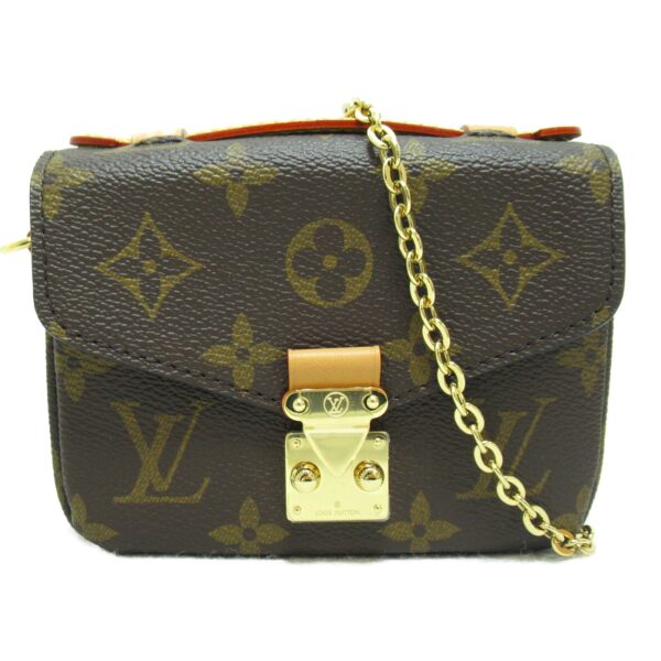 2104102237123 3 Louis Vuitton Micrometis Shoulder Bag Monogram Brown