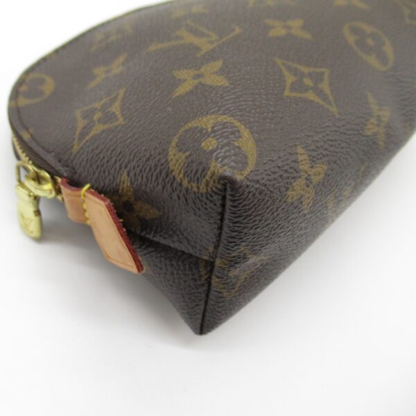 2104102241816 7 Louis Vuitton Pochette Cosmetic Pouch Monogram Brown