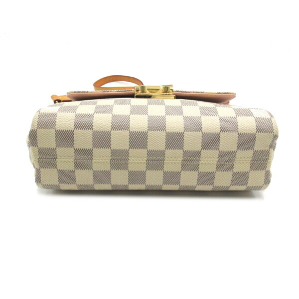 2104102245098 4 Louis Vuitton Croisette 2way Shoulder Bag Damier Azur Ivory