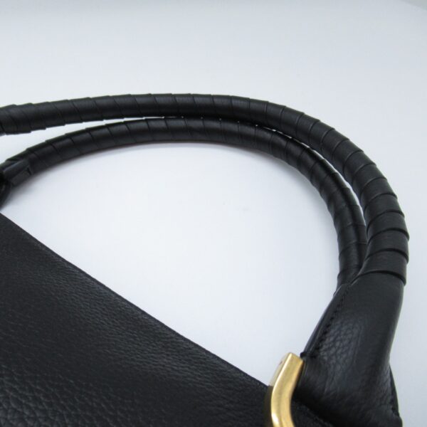 2104102246118 9 Chloe Marcy Small Tote Shoulder Bag Leather Black