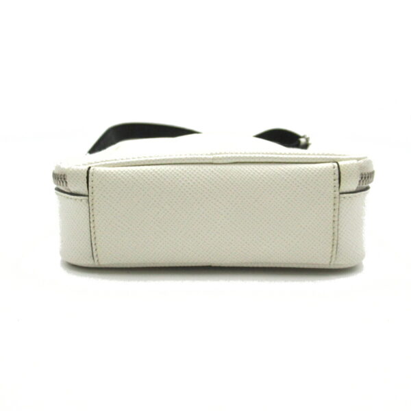 2104102260497 4 Prada Shoulder Bag Saffiano Leather White