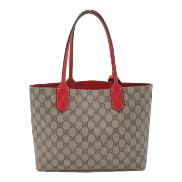 2104102262316 5 Gucci GG Supreme Tote Bag Beige Red