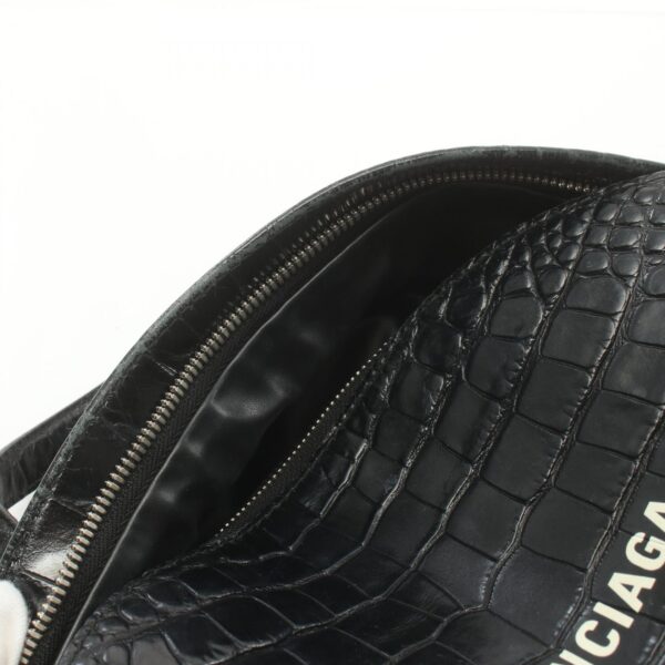 2104102263122 9 Balenciaga Everyday Backpack Leather Black