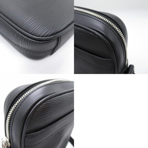 2104102270687 10c Louis Vuitton Danube PM Shoulder Bag Epi Black