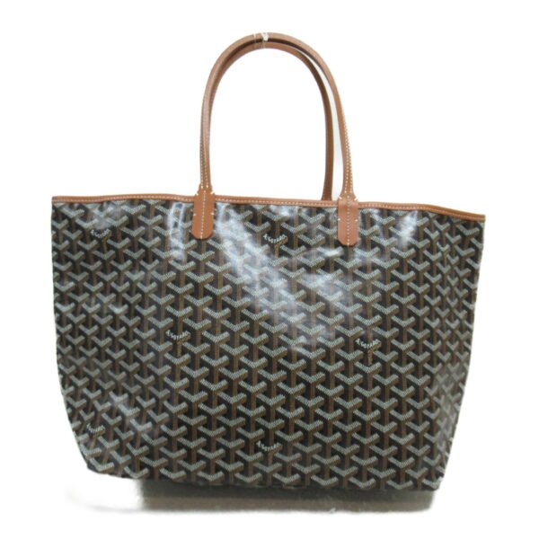 2104102285247 3 Goyard Saint Louis PM Tote Bag Canvas Brown Black