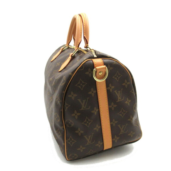 2104102287098 3 Louis Vuitton Speedy Bandouliere 35 Monogram Brown