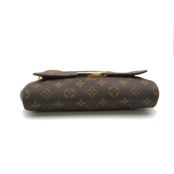 2104102288392 4 Louis Vuitton Favorite PM Monogram Shoulder Bag Brown