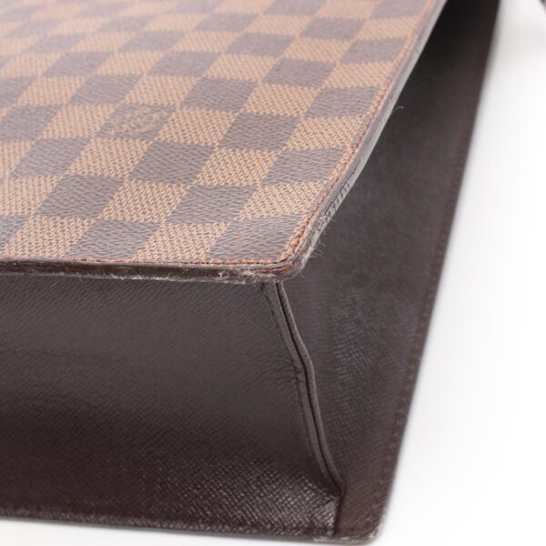 2104102289030 10 Louis Vuitton Venice PM Tote Bag Leather Damier Brown