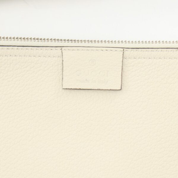 2104102297615 4 Gucci Jackie Shoulder Bag Leather White