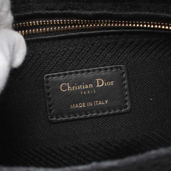 2104102308366 4 Dior Lady D Lite Medium Handbag Black