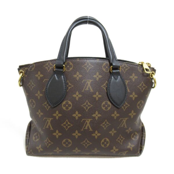 2106800500950 3 Louis Vuitton Flower Zipped Tote PM 2way Shoulder Bag Monogram Brown