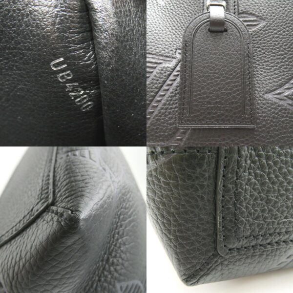 2106800524642 9c Louis Vuitton Shadow Cabas Voyage NV Tote Bag Leather Shadow Black