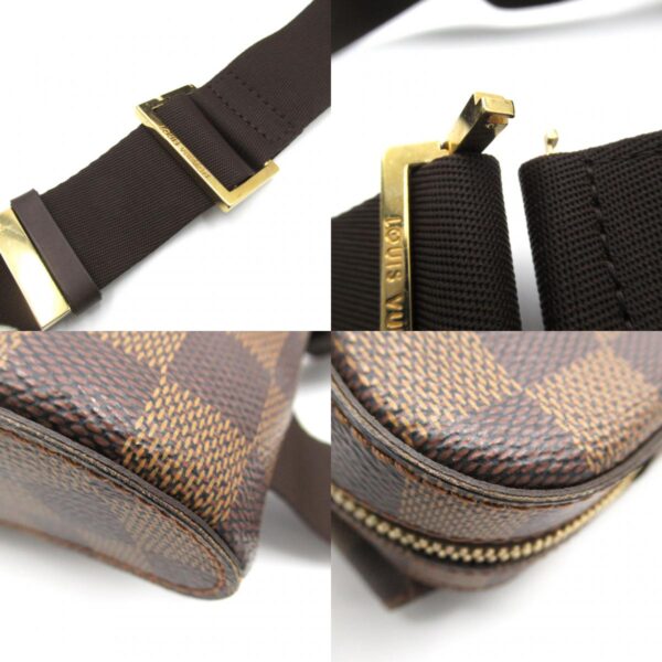 2106800529357 10c Louis Vuitton Jeronimos Waist Bag Body Bag Damier Brown