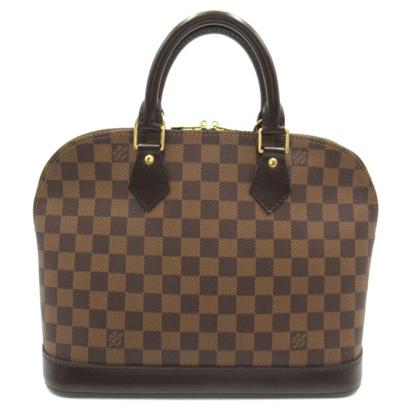 2106800529821 2 Louis Vuitton Alma Handbag Damier Brown