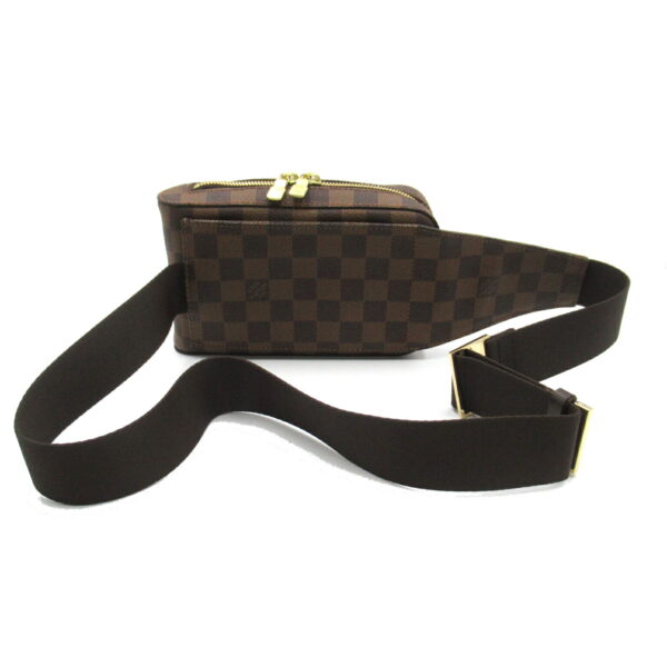 2106800530100 2 Louis Vuitton Jeronimos Waist Bag Damier Brown