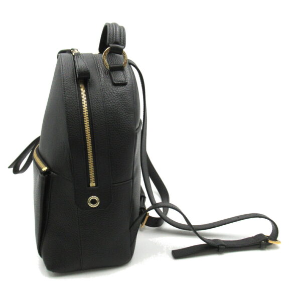 2106800539325 3 Furla Leather Backpack Black