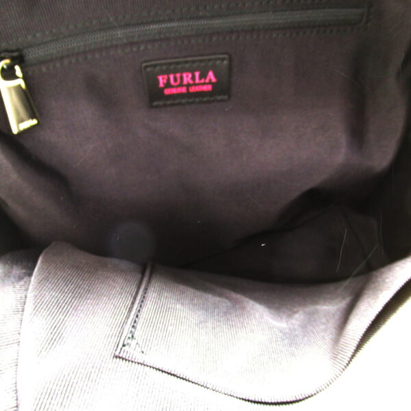 2106800539325 5 Furla Leather Backpack Black