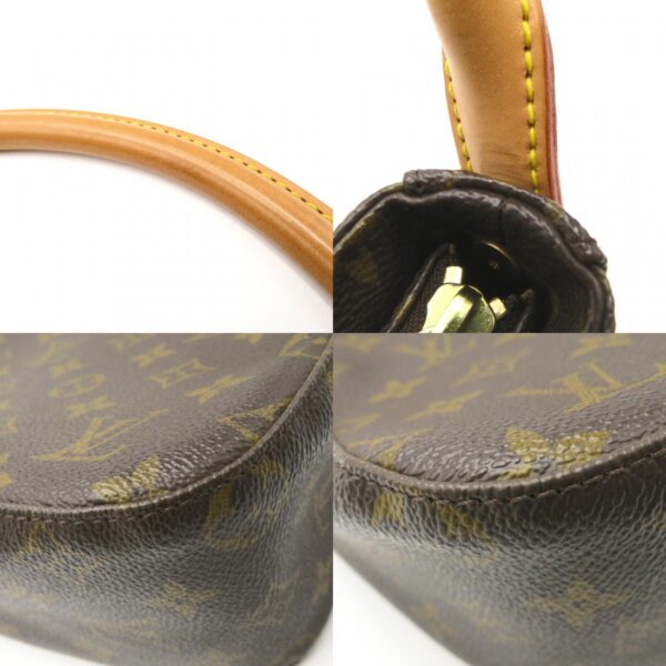 2106800539356 10c Louis Vuitton Looping MM Shoulder Bag Monogram Brown