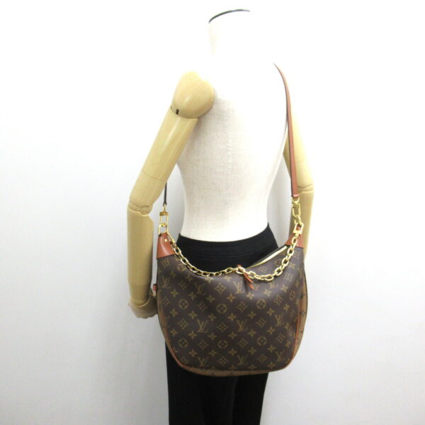 2106800540000 6 Louis Vuitton Loop Hobo 2WAY Shoulder Bag Monogram Brown