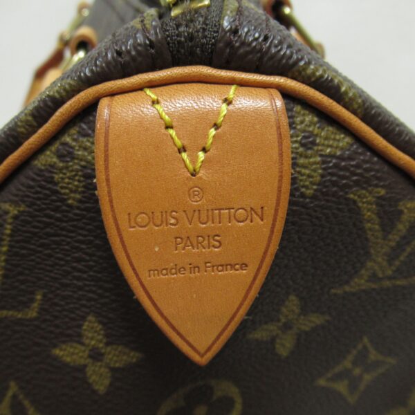 2106800540468 11 Louis Vuitton Speedy 30 Handbag Monogram Brown