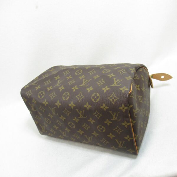 2106800540468 5 Louis Vuitton Speedy 30 Handbag Monogram Brown