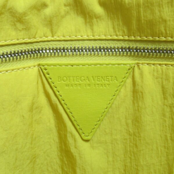 2107400211406 10 Bottega Veneta Clutch Bag Nylon Yellow Mustard