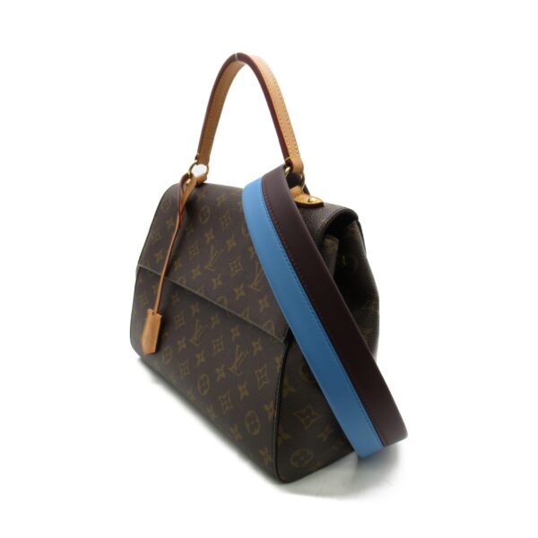 2107400215619 2 Louis Vuitton Cluny 2way Shoulder Bag Monogram Brown