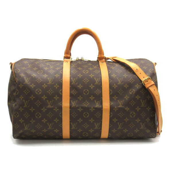 2107400216289 1 Louis Vuitton Keepall Bandouliere Bag Monogram Brown