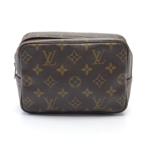 2107400220668 1 Louis Vuitton Truth Toilette 18 Leather Pouch Monogram Brown