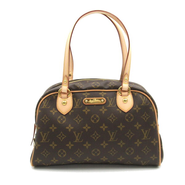 2107600947747 1 Louis Vuitton Montorgueil PM Shoulder Bag Monogram Brown