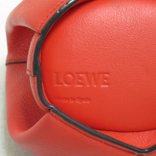 2107600958071 8 Loewe Elephant Shoulder Bag Leather Red