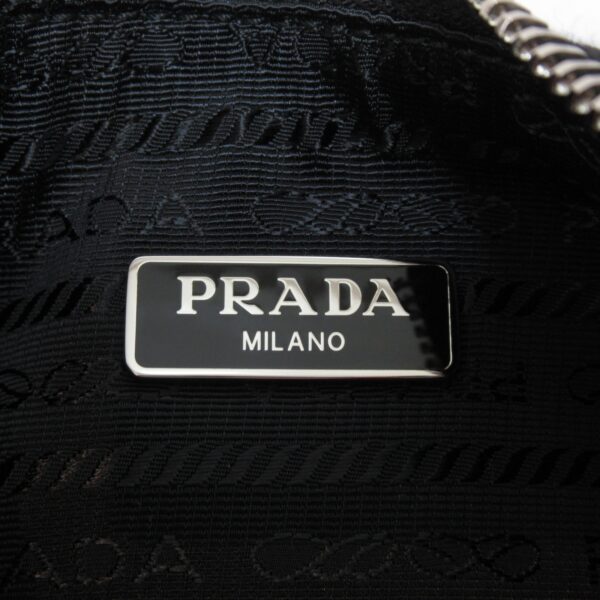 2107600973678 11 Prada Shoulder Bag Nylon Black