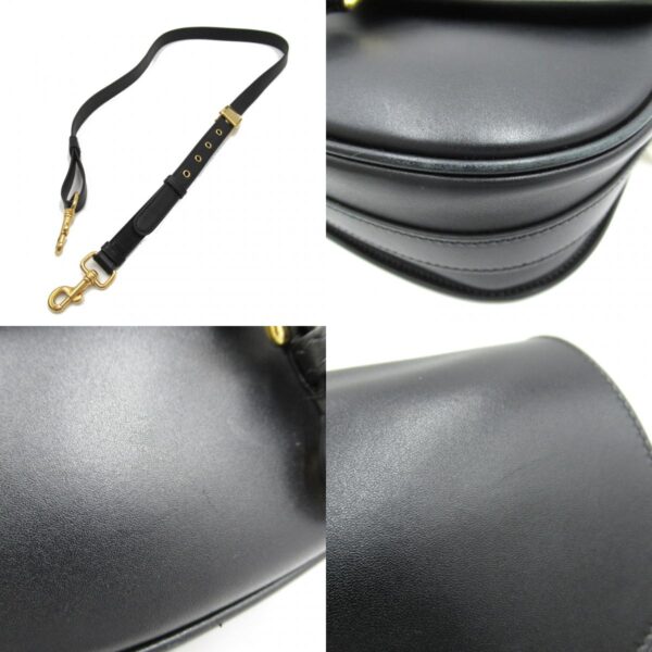 2107600974255 9c Dior Pobby Small Shoulder Bag Calf Leather Black