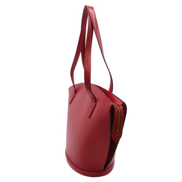 2107600977188 2 Louis Vuitton Saint Jacques Shoulder Bag Calf Epi Red