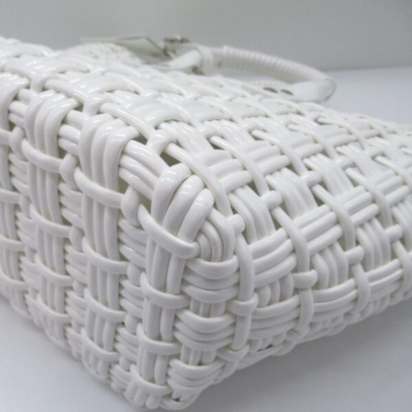 2107600977393 7 Balenciaga Bistro XS Handbag Polyurethane White