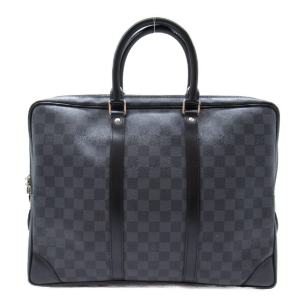 2107600977713 3 Louis Vuitton Porte de Cumin Voyage Briefcase Graphite Black