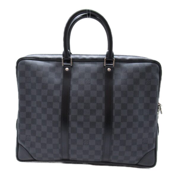 2107600977713 5 Louis Vuitton Porte de Cumin Voyage Briefcase Graphite Black