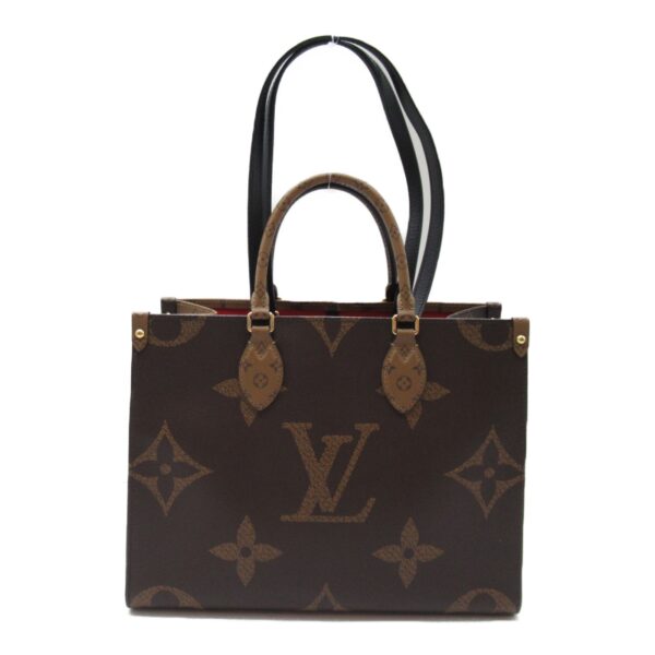 2107600981758 4 Louis Vuitton On The Go Tote Bag Monogram Giant Brown