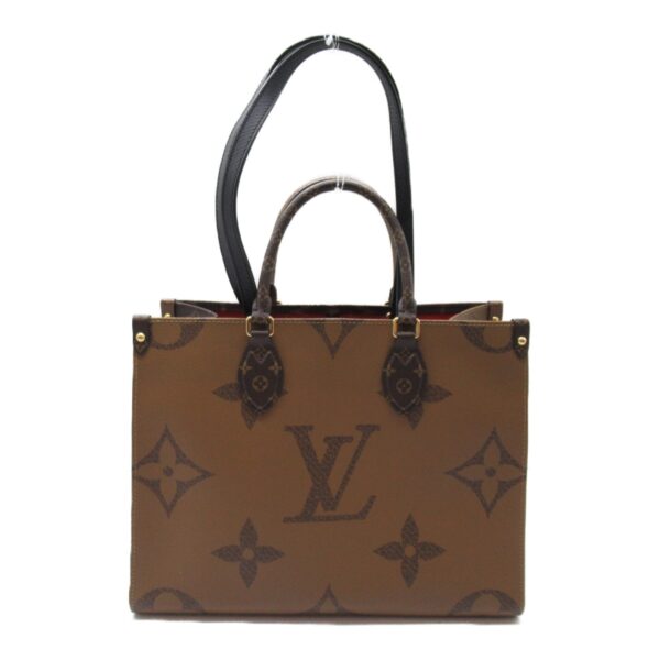 2107600981758 6 Louis Vuitton On The Go Tote Bag Monogram Giant Brown